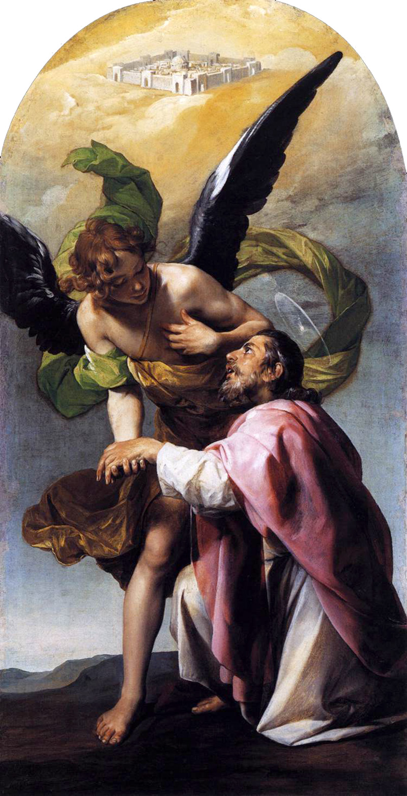 saint john the evangelist's vision of jerusalem